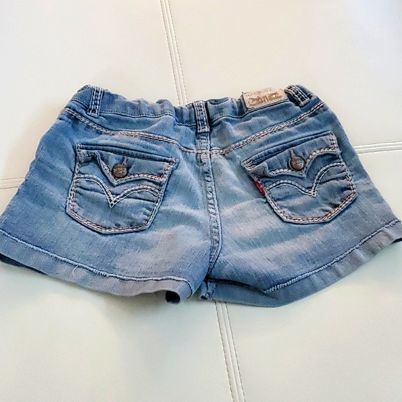 Levi's shorty short jean shorts - Picture 2 of 11